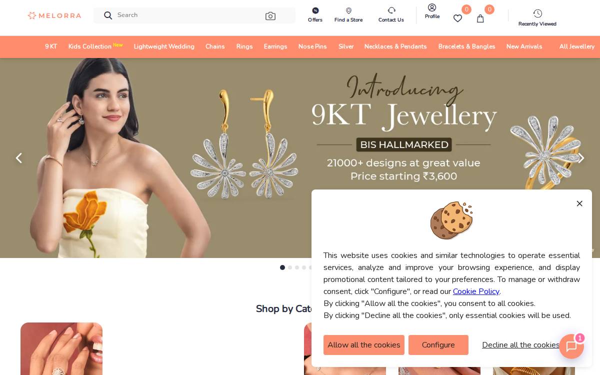 Melorra website preview