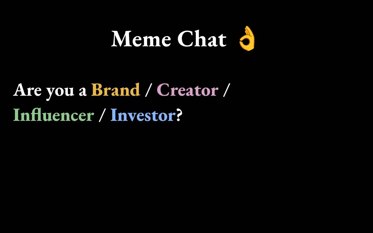 Memechat website preview
