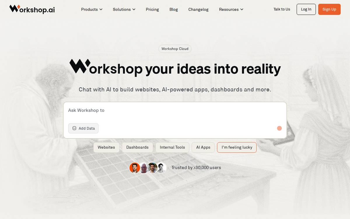 Memex website preview