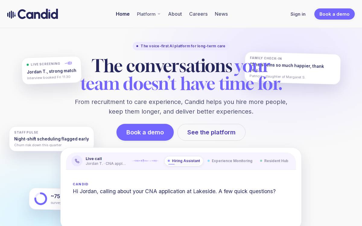 MemoMate website preview