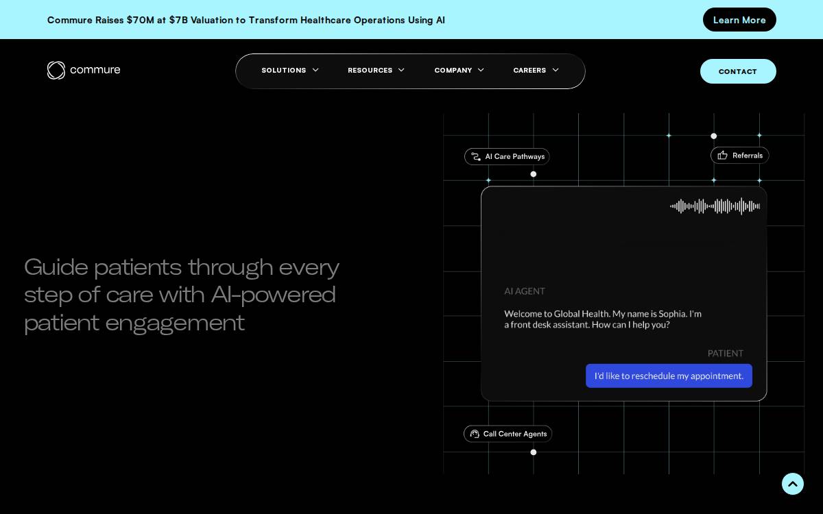 Memora Health website preview