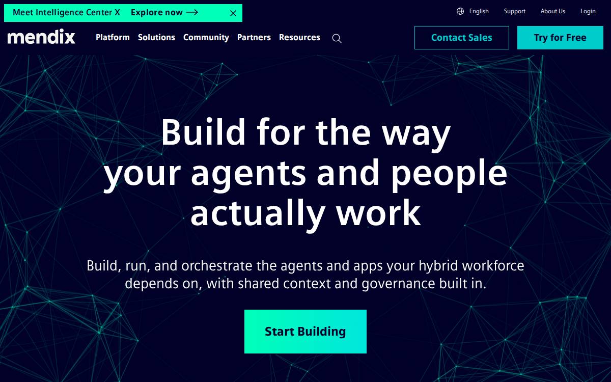 Mendix website preview