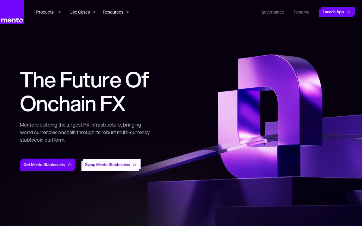 Mento Labs website preview
