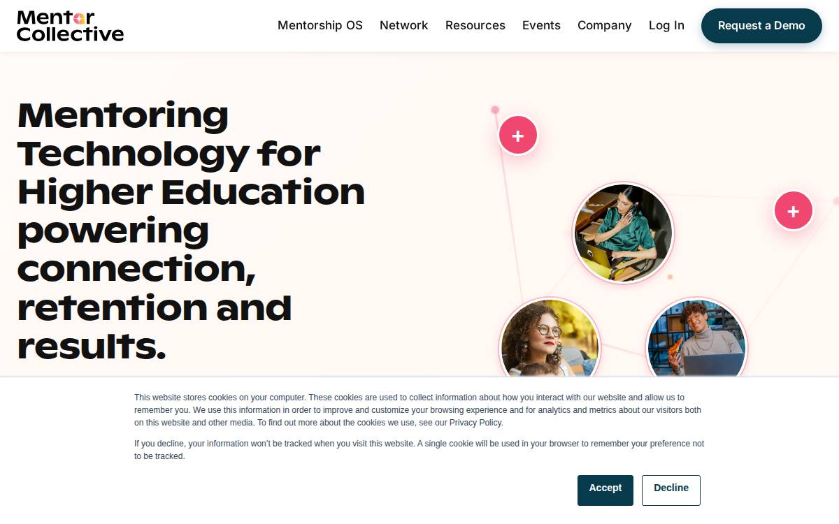 Mentor Collective website preview