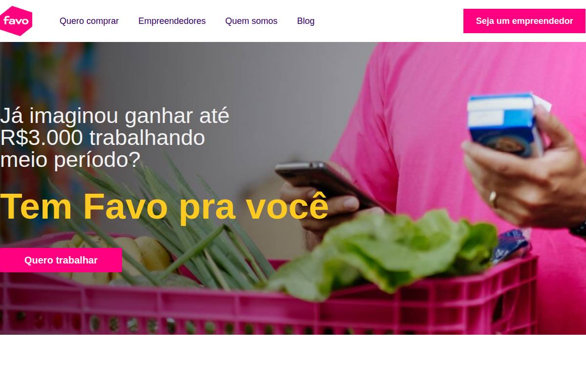 Mercadofavo website preview