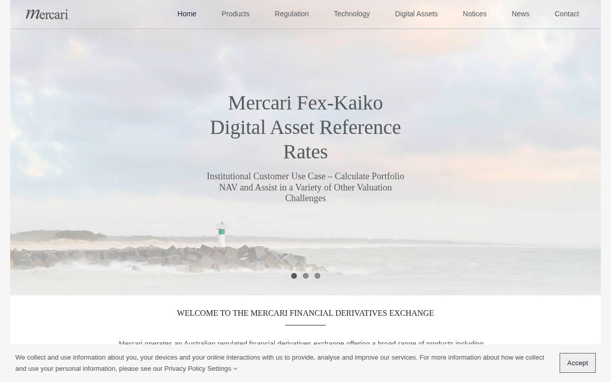 Mercari website preview