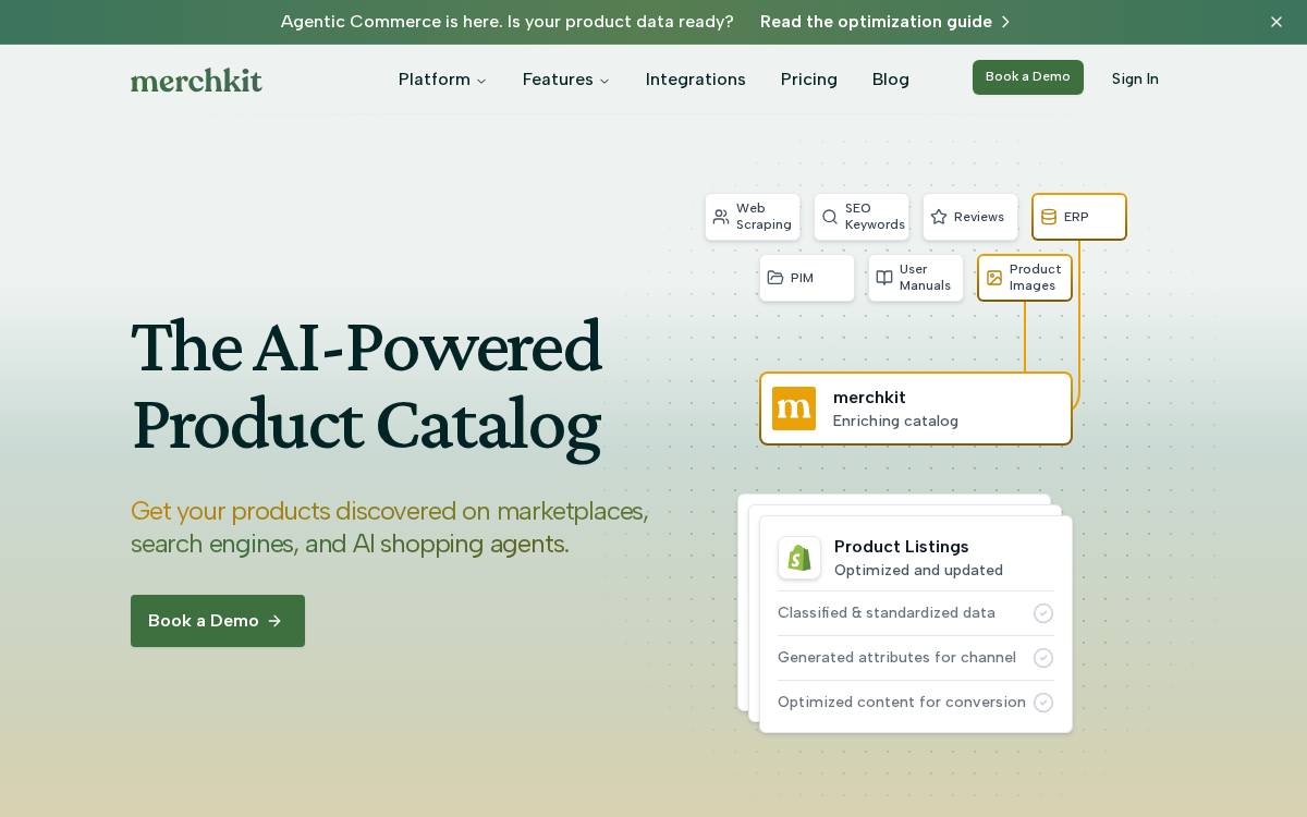 Merchkit website preview