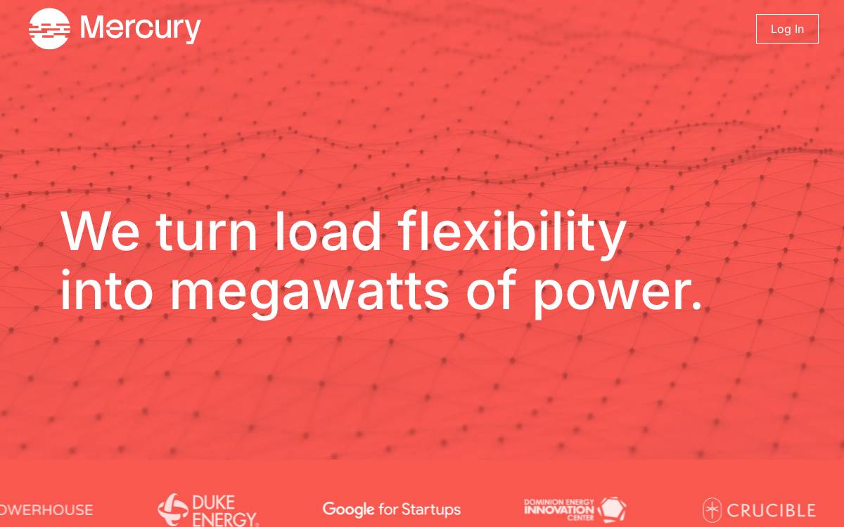 Mercury Computing website preview