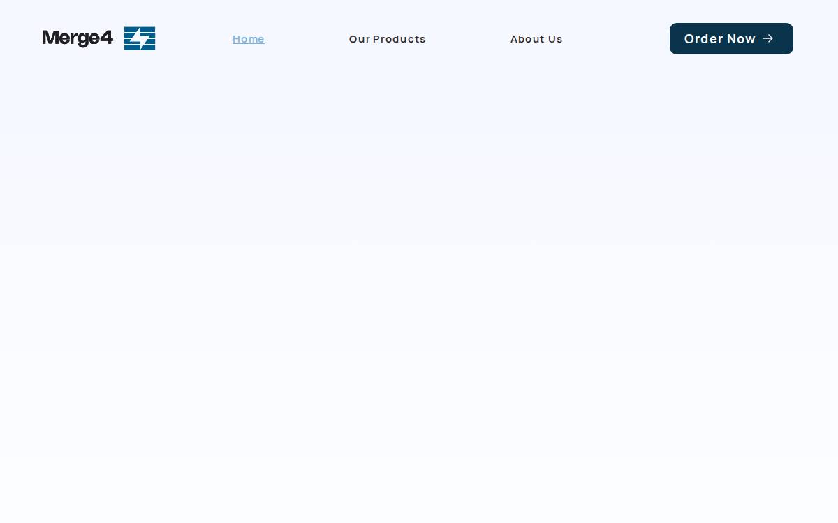Merge4 website preview