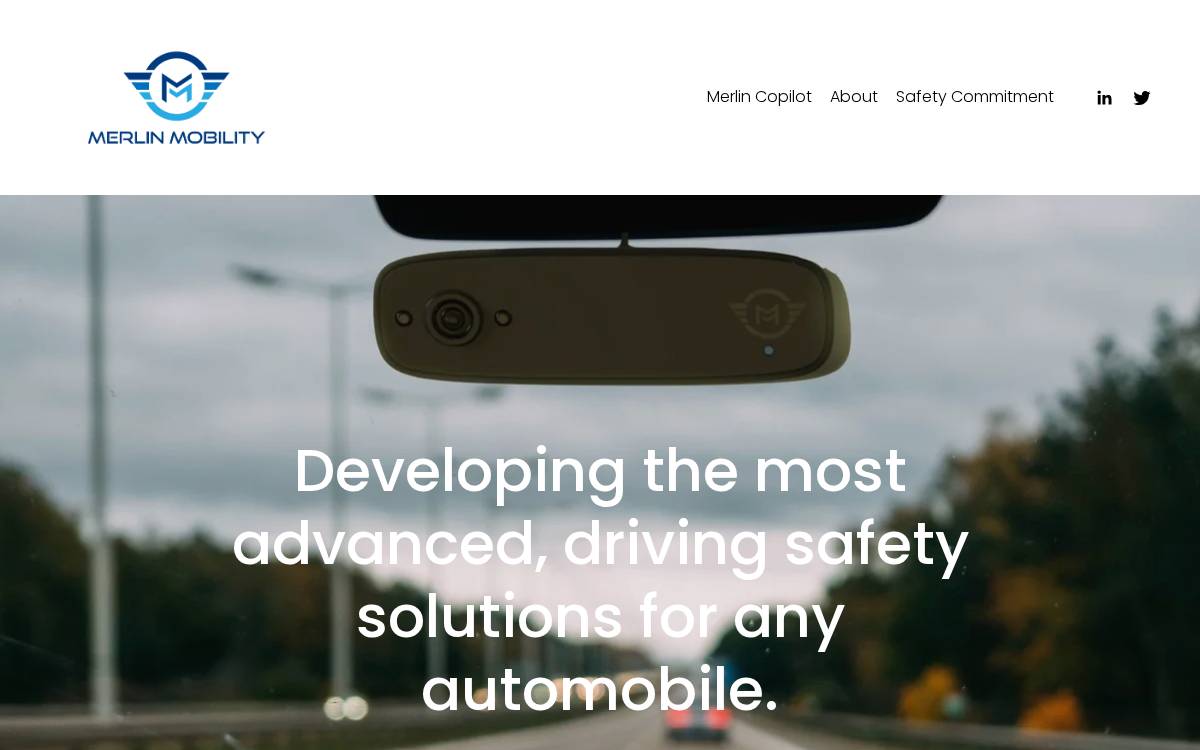 Merlin Mobility website preview