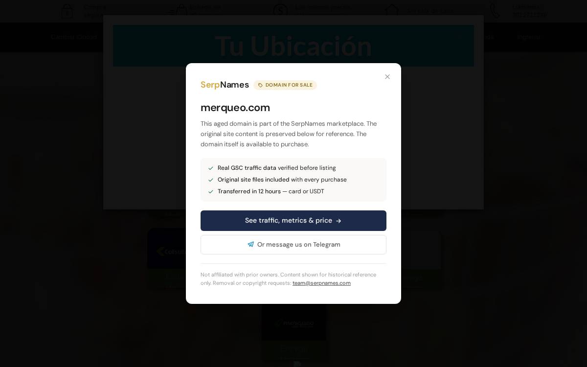 merqueo website preview