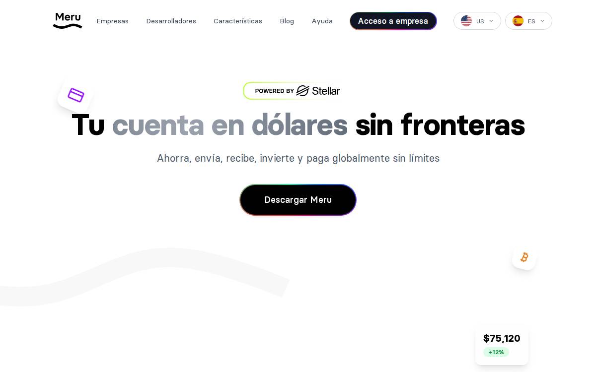 Meru website preview