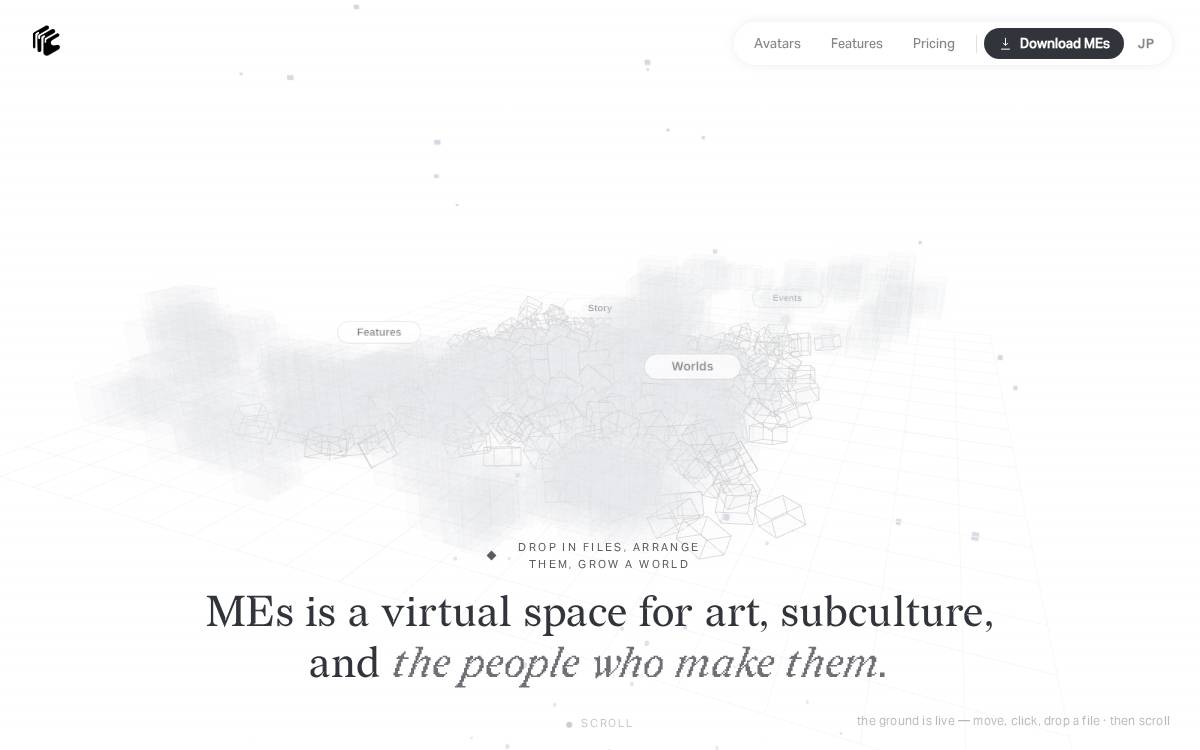 MEs website preview