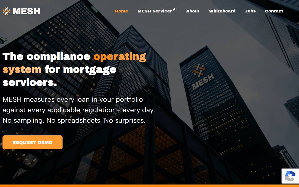 MESH website preview