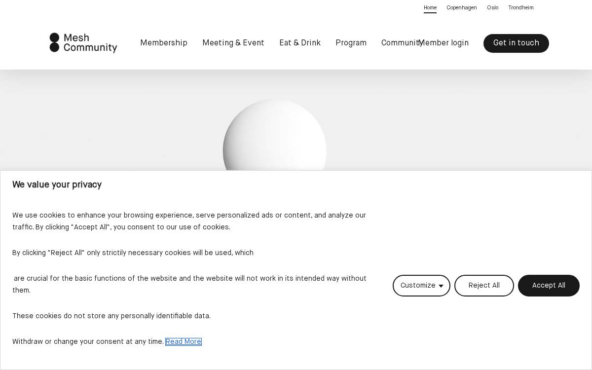 Mesh Community Mesh Community Visit Mesh Community website preview
