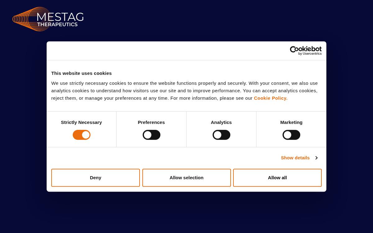 Mestag website preview