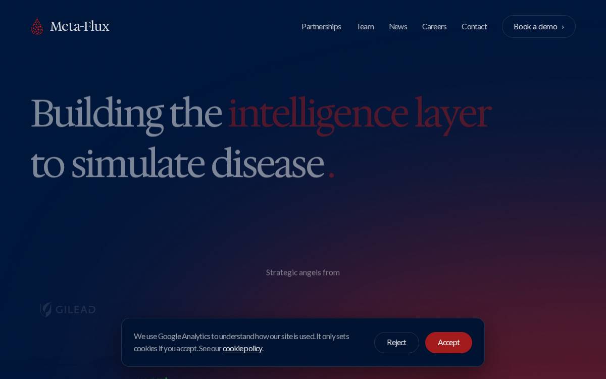 Meta-Flux website preview