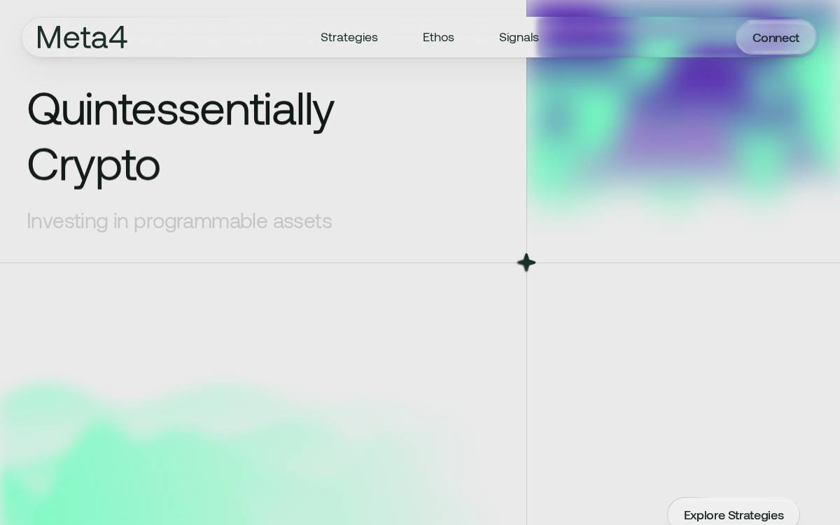 Meta4 Capital website preview