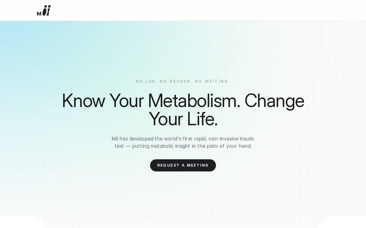 Metabolic Insights Inc. website preview