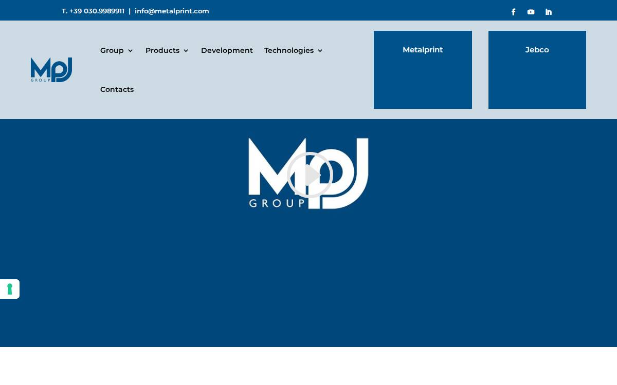 Metalprint website preview