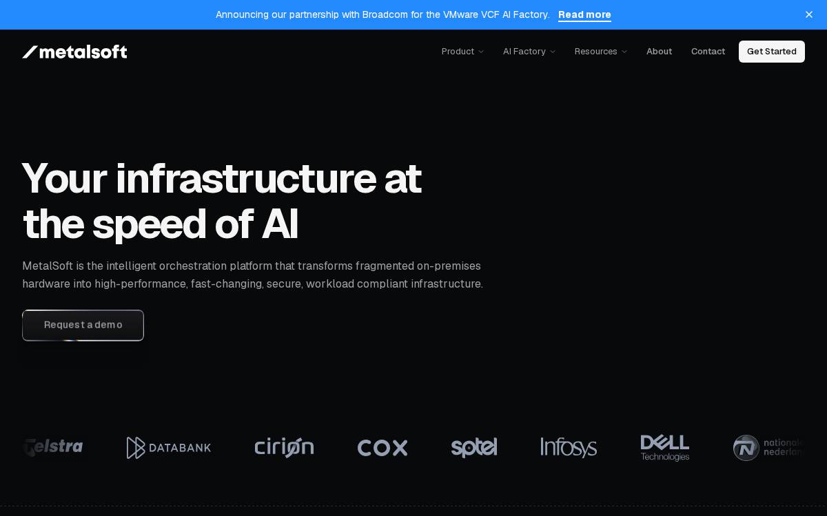 Metalsoft website preview