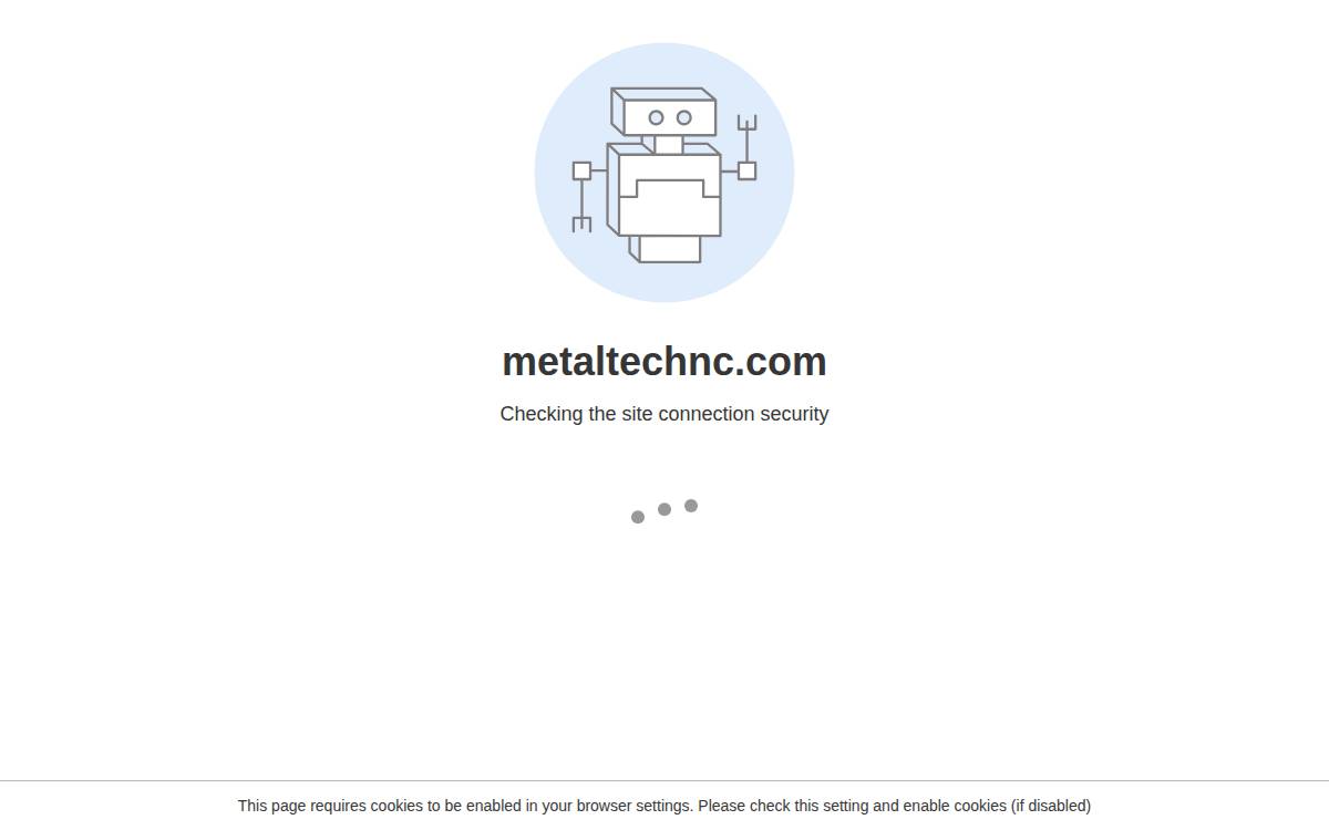 Metaltechnc website preview