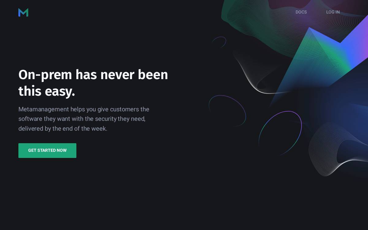 Metamanagement website preview