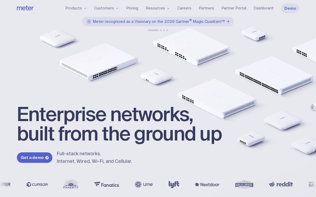 Meter website preview