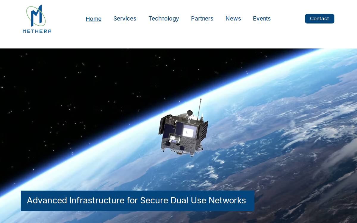Methera Global website preview
