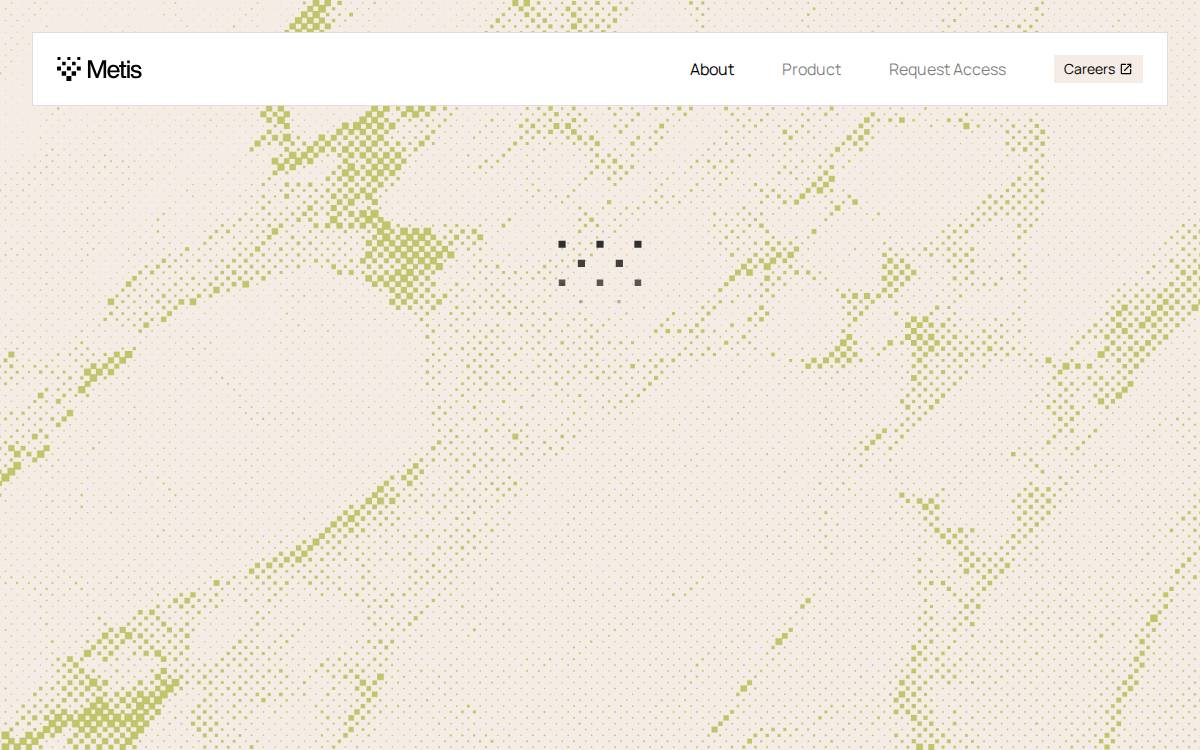 Metis website preview