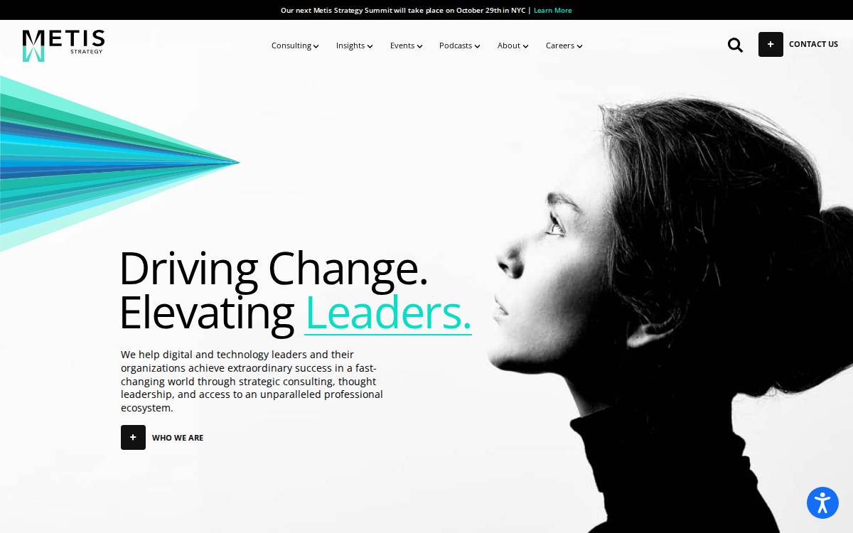 Metisstrategy website preview
