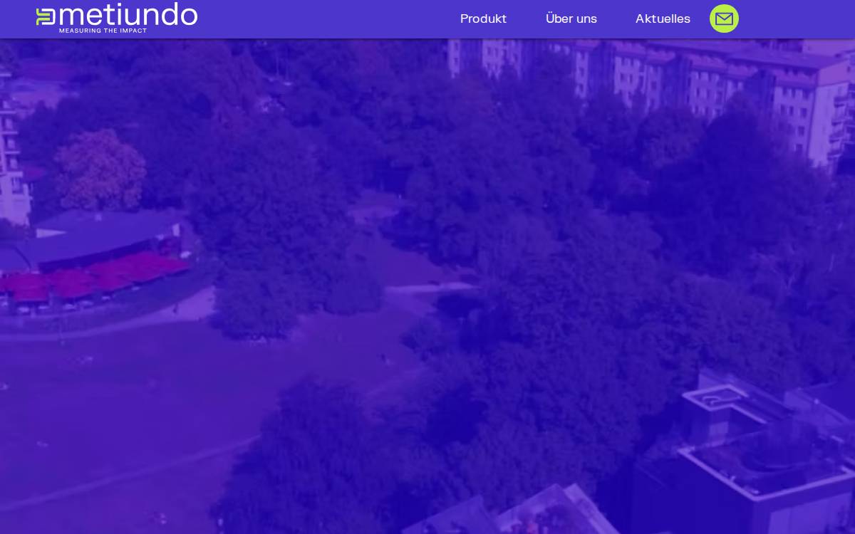 Metiundo website preview