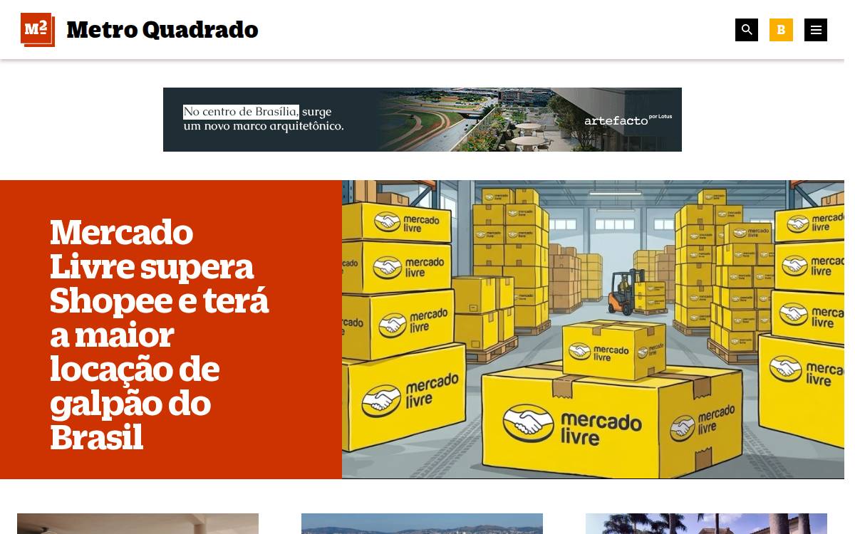 Metroquadrado website preview