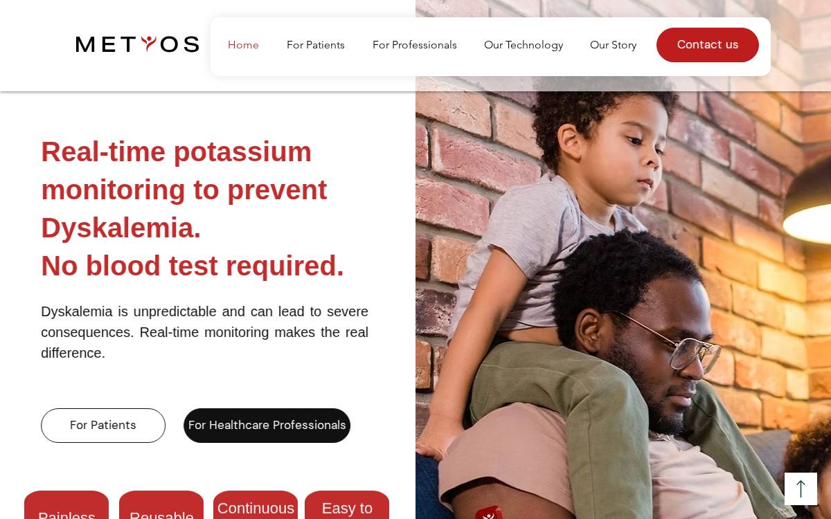 Metyos website preview