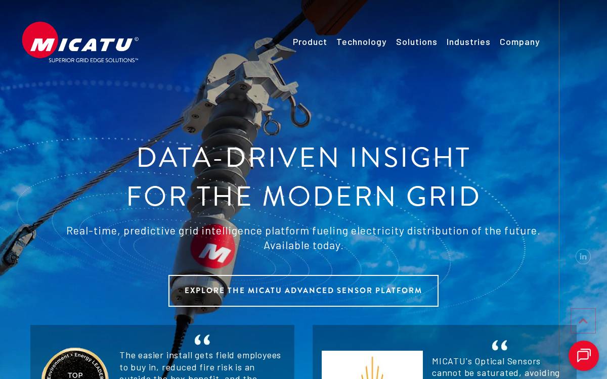 Micatu website preview