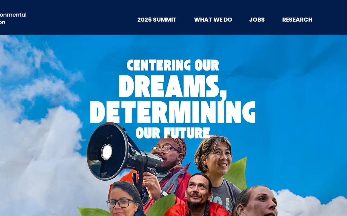 Michigan Environmental Justice Coalition website preview
