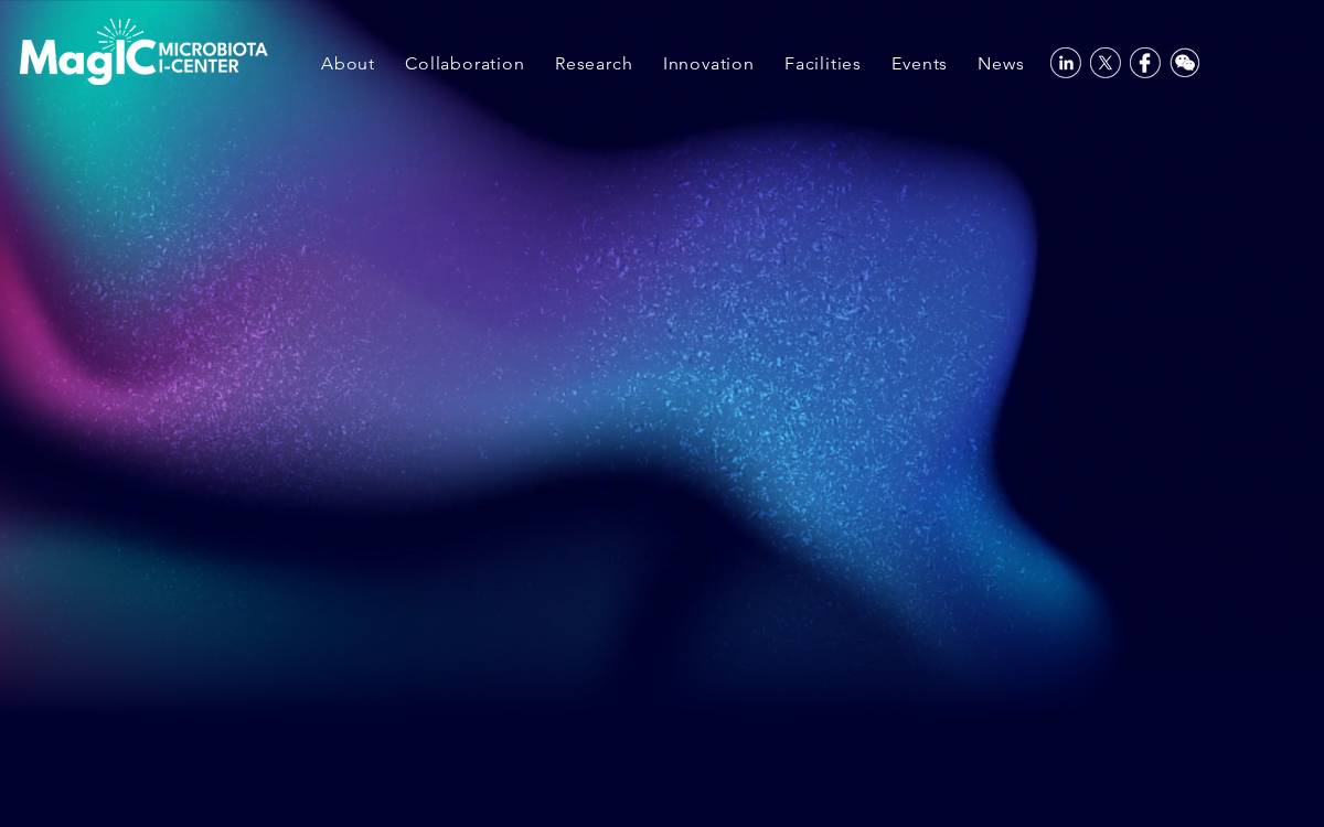 Microbiota I-Center (MagIC) website preview