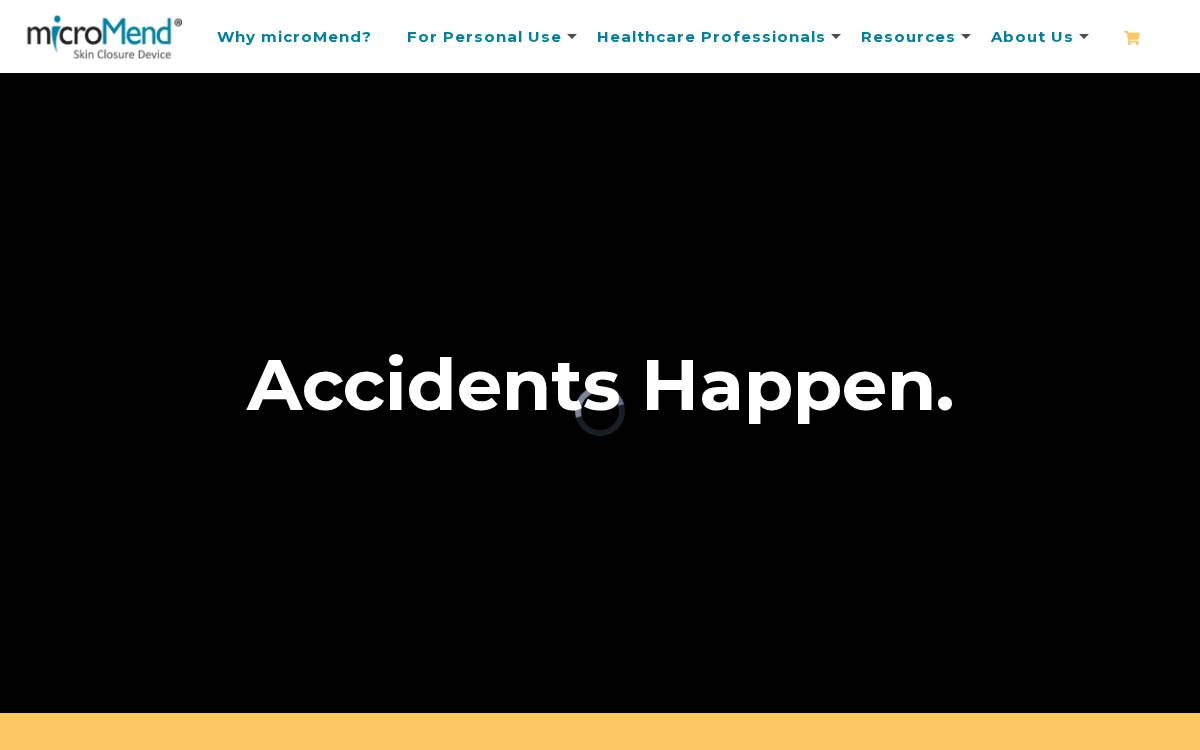 Micromendskinclosure website preview