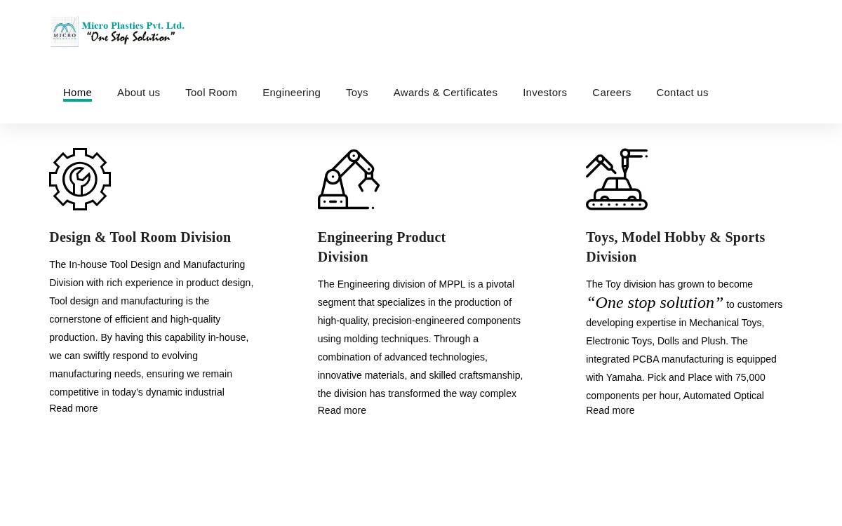 Microplastics website preview