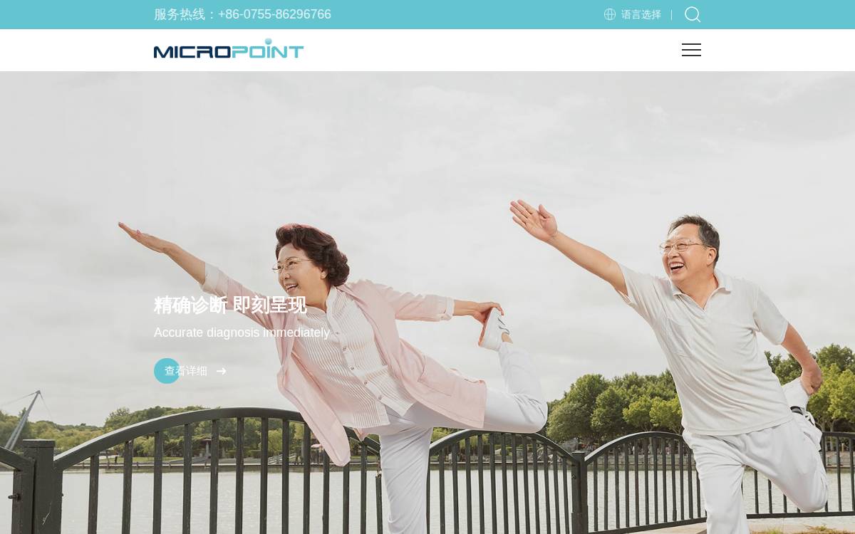 Micropointbio website preview