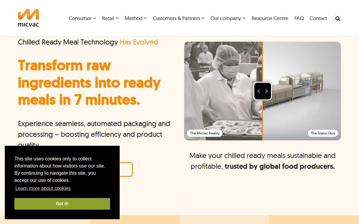 Micvac website preview