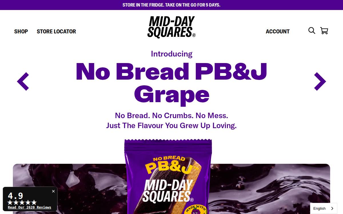 Mid-Day Squares website preview