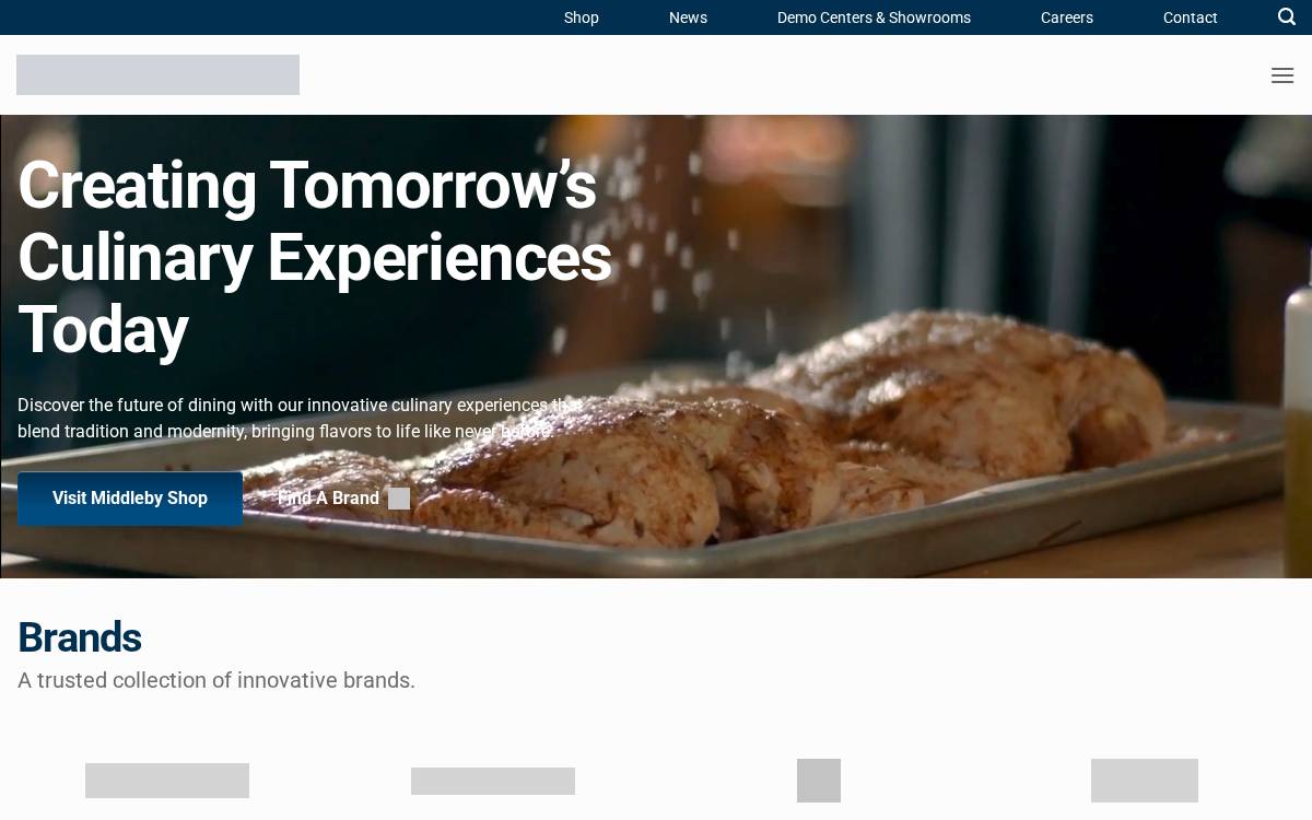 Middleby website preview