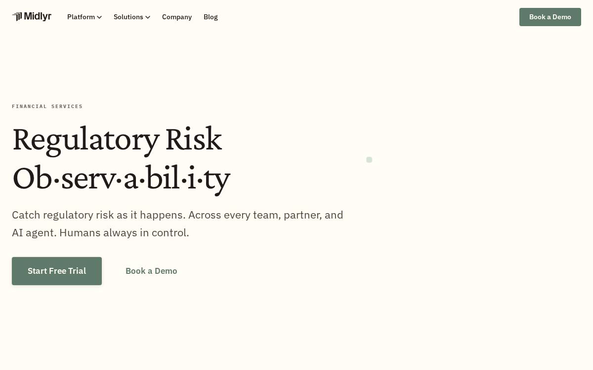 Midlyr website preview