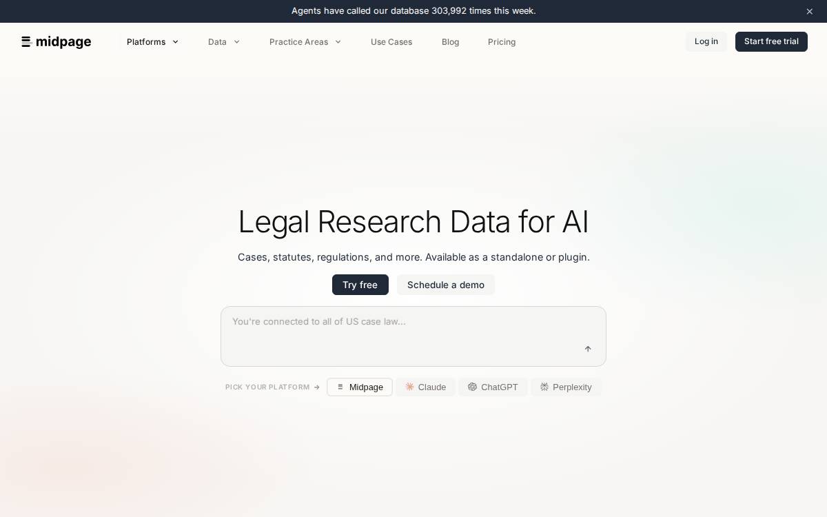 Midpage website preview