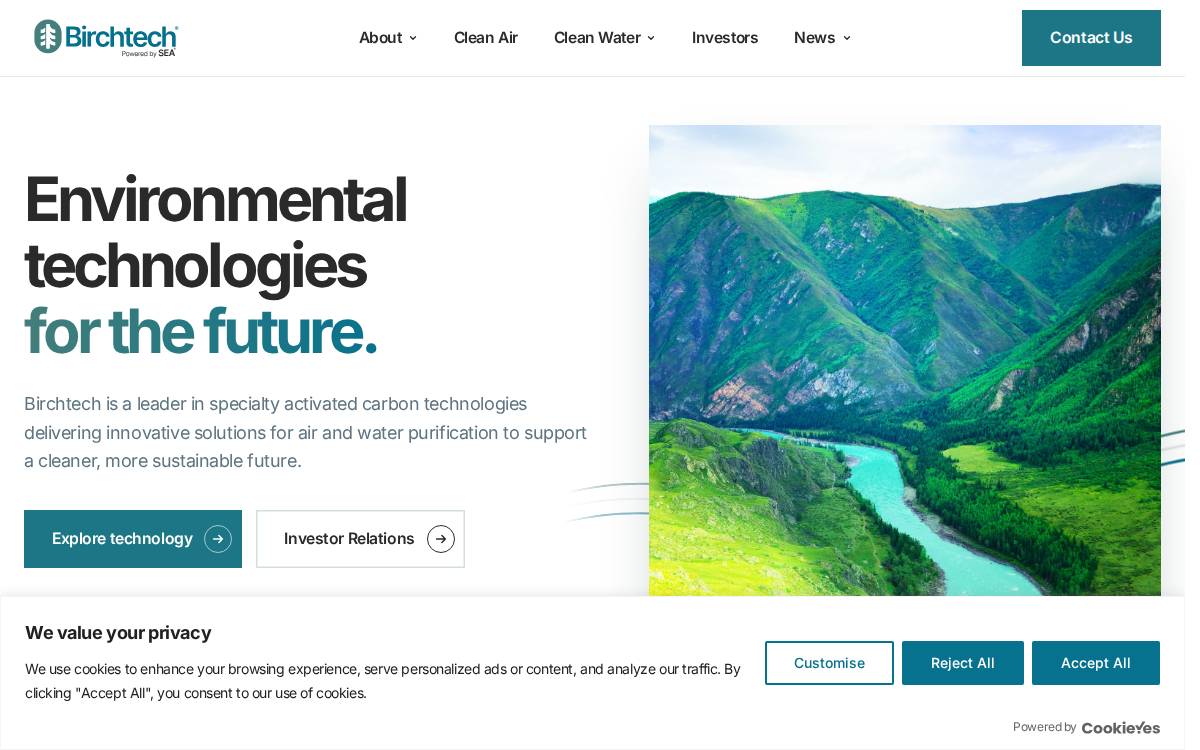 Midwest Energy Emissions website preview