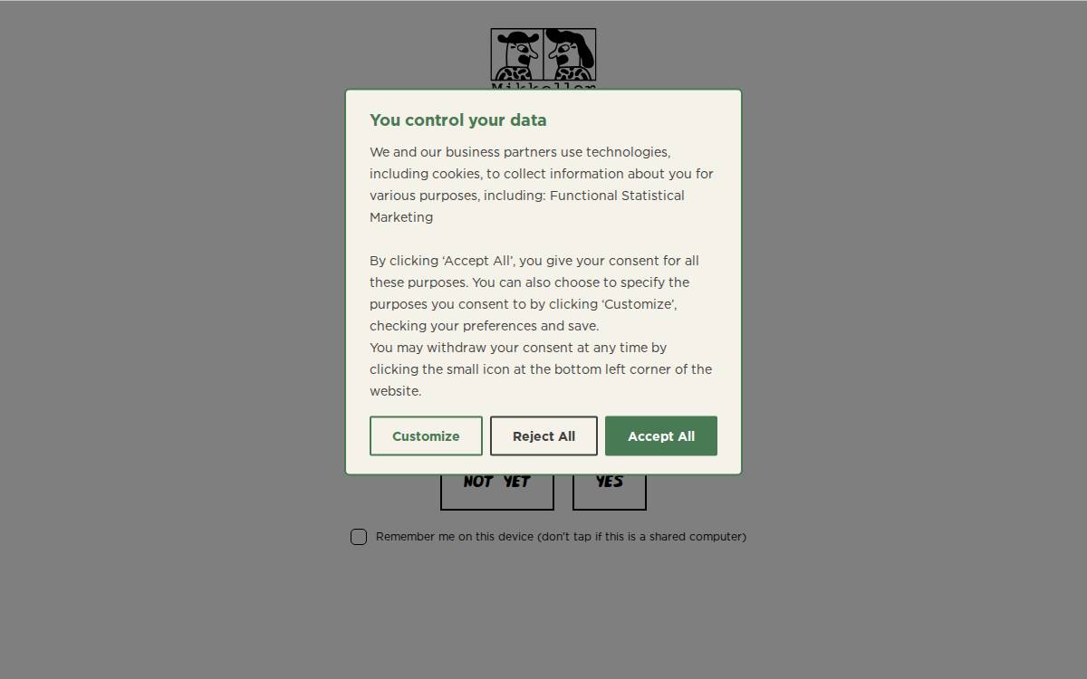 Mikkeller website preview
