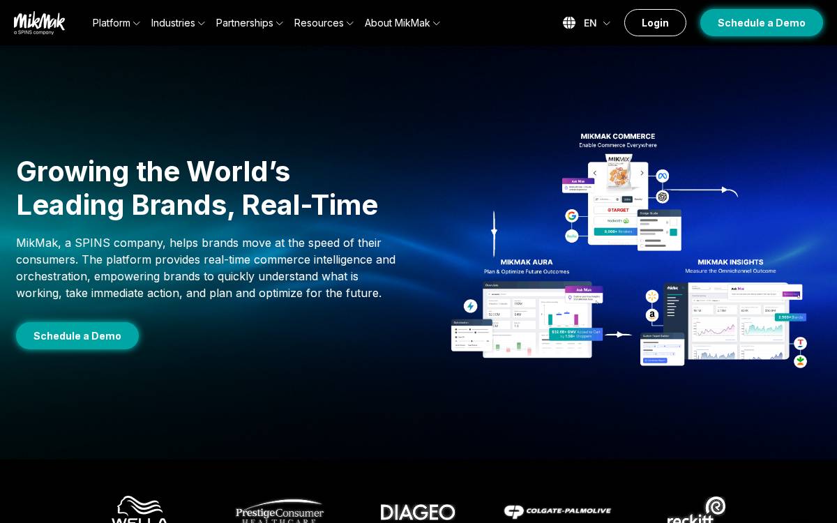 MikMak website preview