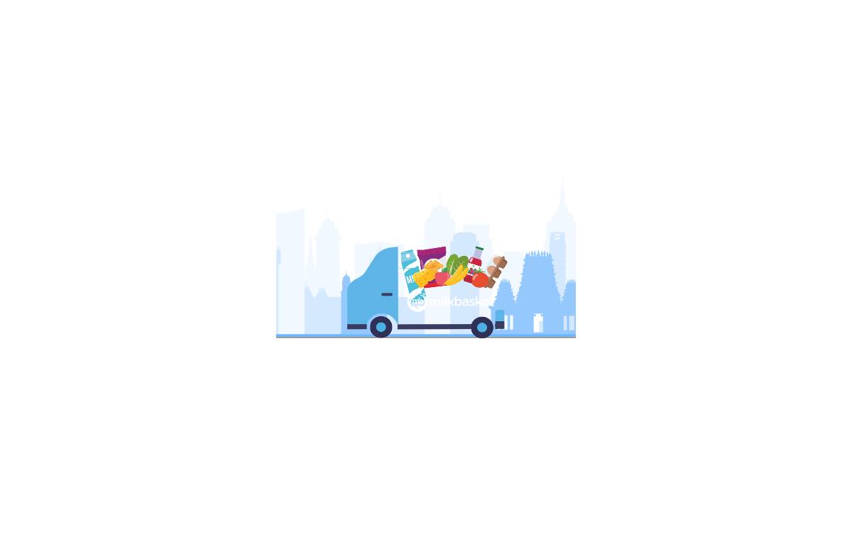 MilkBasket website preview
