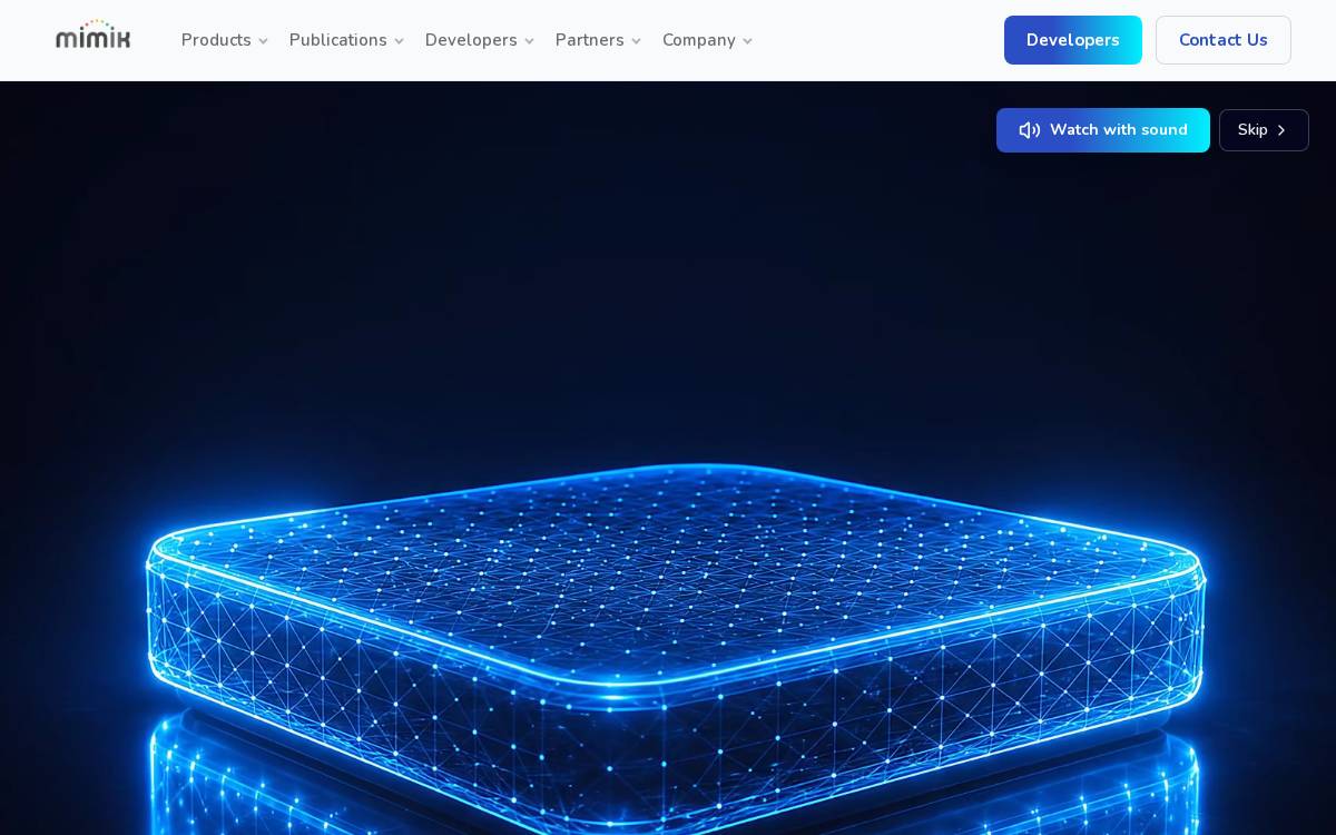Mimik website preview